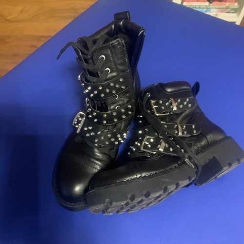 Damen boots schwarz - boots, 38