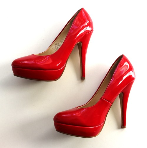 High heels pumps plateau - -,