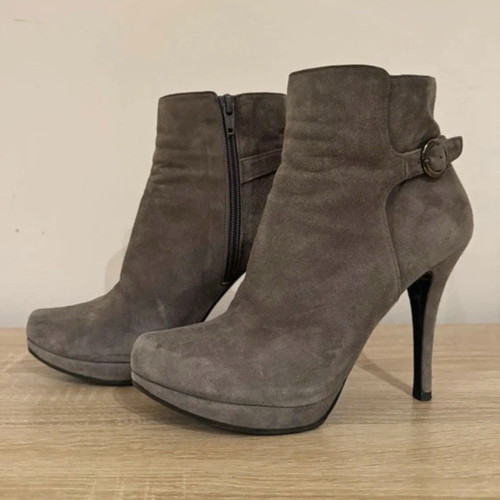Buffalo stiefelette grau - buffalo,